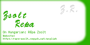 zsolt repa business card